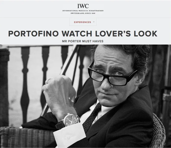 Fake IWC Teams Up With Online Retailer Mr. Porter To Sell The Sizzle As Much As The Steak