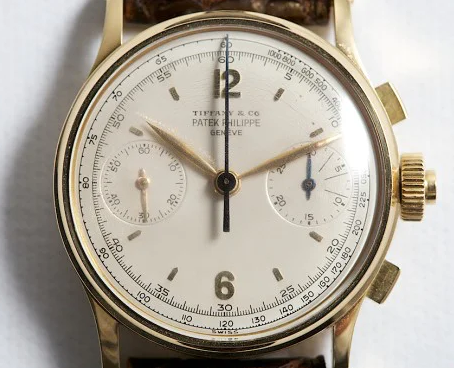A fake Patek Philippe Split-Seconds Chronograph Signed By Tiffany & Co. In Completely Original Condition